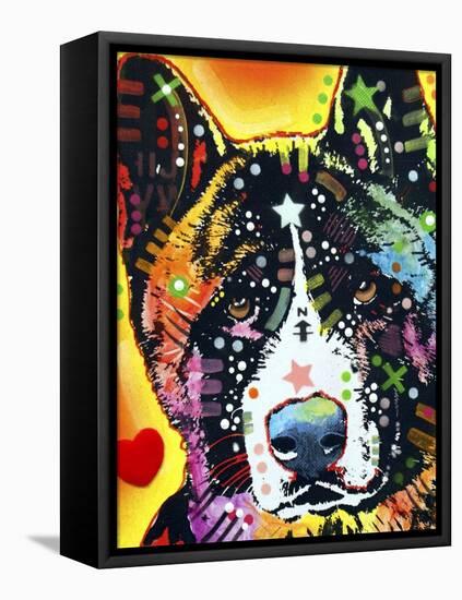 Akita-Dean Russo-Framed Stretched Canvas