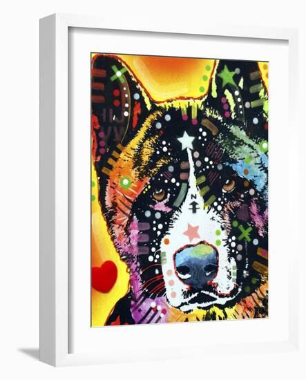 Akita-Dean Russo-Framed Giclee Print