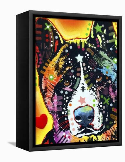 Akita-Dean Russo-Framed Stretched Canvas