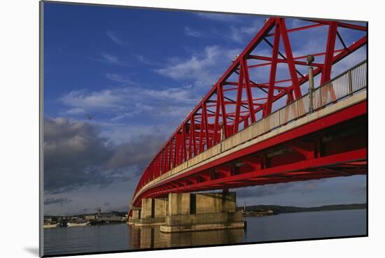 Akkeshi Bridge-null-Mounted Giclee Print