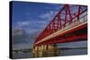 Akkeshi Bridge-null-Stretched Canvas