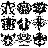 Nine Rorschach Test-akova-Laminated Art Print