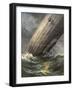 'Akron' Crashes 1933-Achille Beltrame-Framed Photographic Print