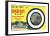 Akron, Ohio - Rubber Manufacturers Firestone, Goodrich, Goodyear-Lantern Press-Framed Art Print