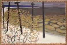 A Winter Landscape, 1917-Akseli Valdemar Gallen-kallela-Framed Giclee Print