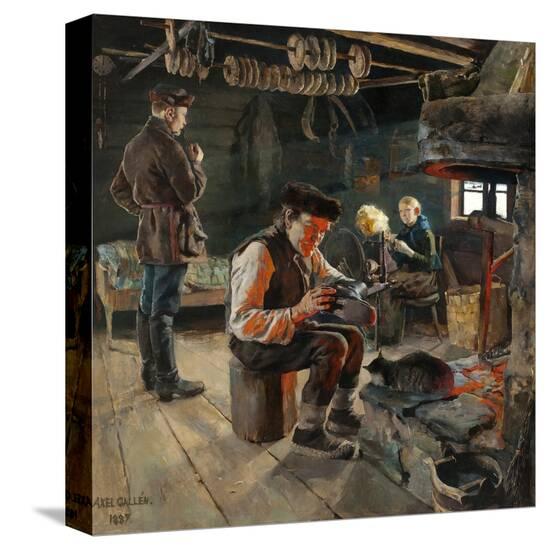 Stretched Canvas Print, , large