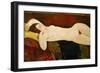 Akt Einer Schlafenden Frau (Le Grand Nu) 1917-Amedeo Modigliani-Framed Giclee Print