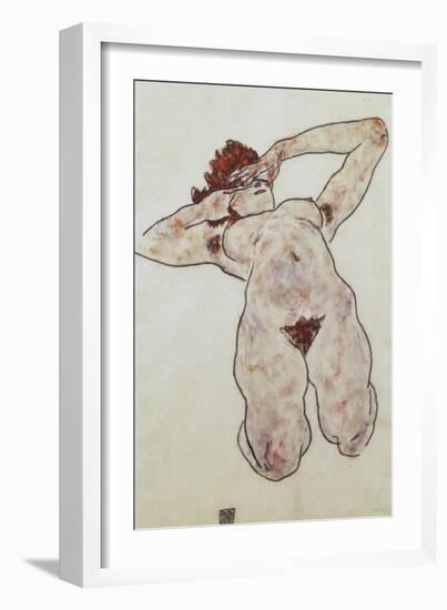 Akt-Egon Schiele-Framed Giclee Print