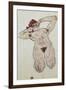 Akt-Egon Schiele-Framed Giclee Print