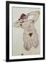 Akt-Egon Schiele-Framed Giclee Print