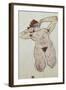 Akt-Egon Schiele-Framed Giclee Print