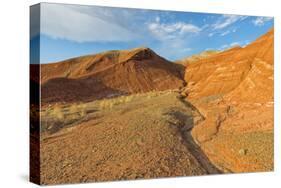 Aktau Mountains, Altyn-Emel National Park, Almaty region, Kazakhstan, Central Asia, Asia-G&M Therin-Weise-Stretched Canvas