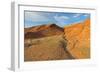 Aktau Mountains, Altyn-Emel National Park, Almaty region, Kazakhstan, Central Asia, Asia-G&M Therin-Weise-Framed Photographic Print