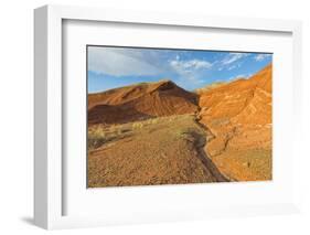 Aktau Mountains, Altyn-Emel National Park, Almaty region, Kazakhstan, Central Asia, Asia-G&M Therin-Weise-Framed Photographic Print