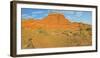 Aktau Mountains, Altyn-Emel National Park, Almaty region, Kazakhstan, Central Asia, Asia-G&M Therin-Weise-Framed Photographic Print