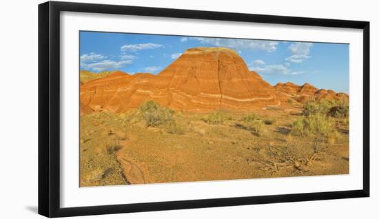 Aktau Mountains, Altyn-Emel National Park, Almaty region, Kazakhstan, Central Asia, Asia-G&M Therin-Weise-Framed Photographic Print