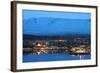 Akureyri Waterfront, Iceland, Polar Regions-Christian Kober-Framed Photographic Print