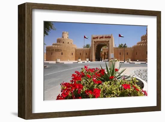 Al Ain Palace Museum in Al Ain, Emirate Abu Dhabi, U. A. E.-null-Framed Art Print