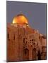 Al-Aqsa Mosque with the Dome of the Rock in the Background, Jerusalem, Israel-null-Mounted Photographic Print