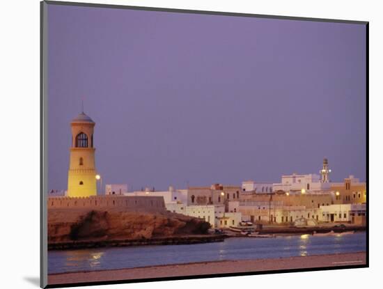 Al-Ayjah Lighthouse, Sour, Oman, Middle East-J P De Manne-Mounted Photographic Print