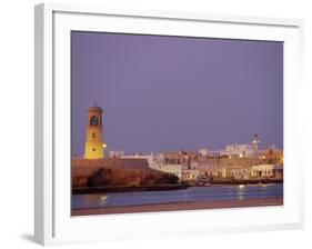 Al-Ayjah Lighthouse, Sour, Oman, Middle East-J P De Manne-Framed Photographic Print