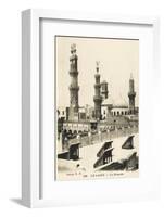 Al-Azhar University and Mosque, Cairo, Egypt-null-Framed Photographic Print