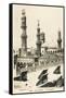 Al-Azhar University and Mosque, Cairo, Egypt-null-Framed Stretched Canvas