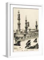 Al-Azhar University and Mosque, Cairo, Egypt-null-Framed Photographic Print