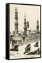 Al-Azhar University and Mosque, Cairo, Egypt-null-Framed Stretched Canvas