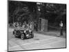 AL Bakers MG Magnette, winner of a bronze award at the MCC Torquay Rally, July 1937-Bill Brunell-Mounted Photographic Print