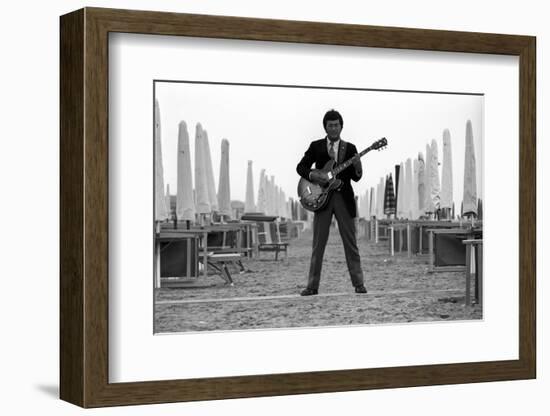 Al Bano at the Beach-Sergio del Grande-Framed Photographic Print