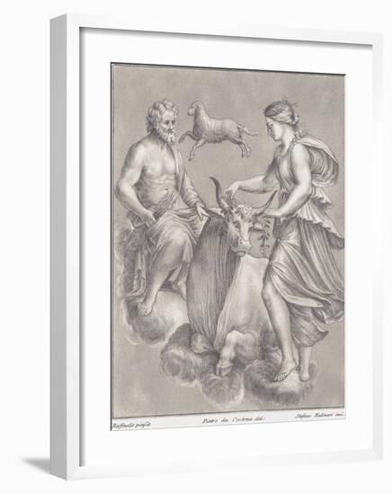 Al Bello, Europa-Raphael-Framed Art Print