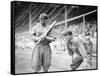 Al Bridwell & Jimmy Archer, Chicago Cubs, Baseball Photo-Lantern Press-Framed Stretched Canvas