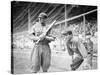 Al Bridwell & Jimmy Archer, Chicago Cubs, Baseball Photo-Lantern Press-Stretched Canvas