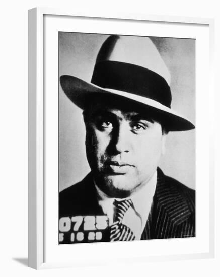 Al Capone, 1929-null-Framed Photographic Print