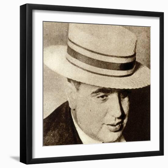Al Capone 1930S-null-Framed Photographic Print