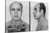 Al Capone 1939 Mug Shot-null-Stretched Canvas