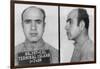 Al Capone 1939 Mug Shot-null-Framed Art Print