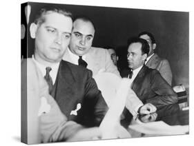 Al Capone, at the Time of His Indictment for Tax Evasion, June 5, 1931-null-Stretched Canvas