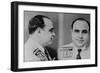 Al Capone, Prohibition Era Gangster Boss in 1931 Mug Shot Made by the Miami Police-null-Framed Art Print