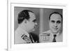 Al Capone, Prohibition Era Gangster Boss in 1931 Mug Shot Made by the Miami Police-null-Framed Art Print