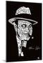 Al Capone Text Poster-null-Mounted Poster