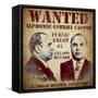 Al Capone Wanted-null-Framed Stretched Canvas