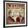 Al Capone Wanted-null-Framed Giclee Print