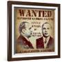 Al Capone Wanted-null-Framed Giclee Print