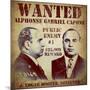 Al Capone Wanted-null-Mounted Giclee Print