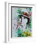 Al Capone Watercolor-Anna Malkin-Framed Art Print