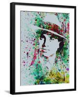 Al Capone Watercolor-Anna Malkin-Framed Art Print