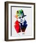 Al Capone Watercolor-Lora Feldman-Framed Art Print