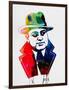 Al Capone Watercolor-Lora Feldman-Framed Art Print